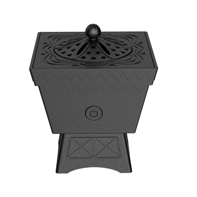 Hookah Charcoal burner Air Fresher Middle East Arabic ODM Electronic Portable Car Bukhoor Air Purifier Aroma Diffuser