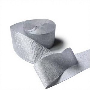 Papel Crepé Biodegradable, Suave, Resistente y Elástico para Manualidades Florales, Rollos de Papel Crepé Arrugado para Colas de Cometas, Festivales y Eventos - Product Image 4