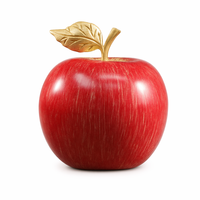 Ornement Pomme en Laiton – Décoration de Noël et Anniversaire, Cadeau, Centre de Table, Décoration de Bureau à Domicile – Vente en Gros