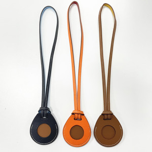 Étui en cuir portable antichoc avec anneau magnétique compatible pour <span class=keywords><strong>AirTag</strong></span> Tracker - Product Image 6