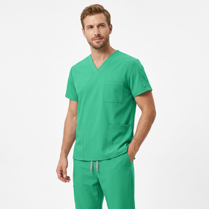 Unisex cotton medical scrubs Hospital workwear uniform Unisex medical scrub suit Cotton nurse uniform <b>Doctor</b> scrub - Product Image 1