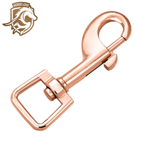 HORSE LOVE 16mm 102001 Mousqueton de haute qualité, disponible en plusieurs couleurs, style simple, couleur et design personnalisables