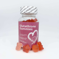 Vitamines éclaircissantes pour la peau des adultes avec L-Glutathion, 60 gommes, fournies par l'usine OEM/ODM