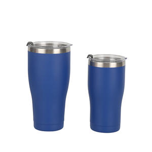 Mug isotherme à double paroi en acier inoxydable personnalisé avec logo, 20 oz, 30 oz, pour le <span class=keywords><strong>camping</strong></span>, les voyages, le café, la voiture, avec couvercle et paille - Product Image 5