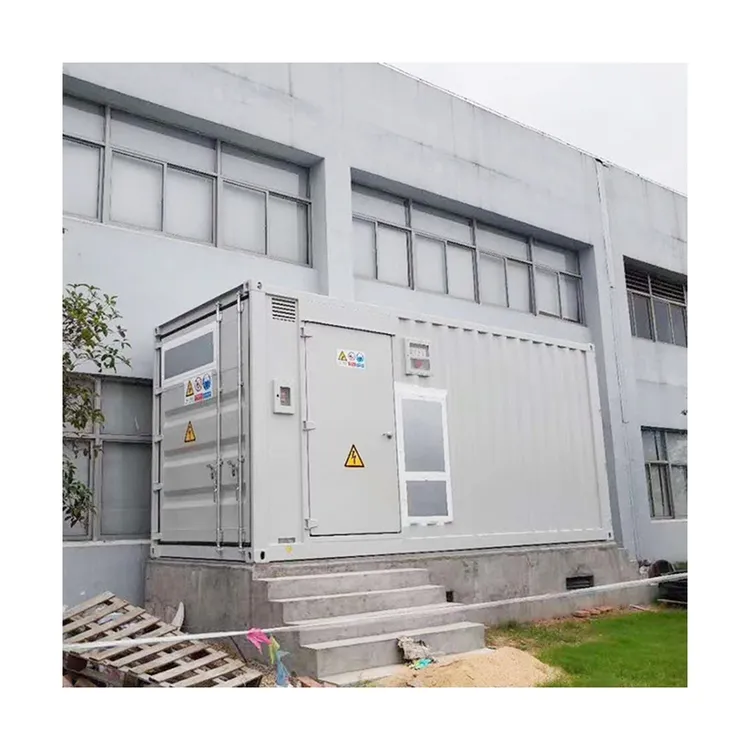 Energie Opslag Unit Meerdere Batterij Packs Uitgerust Met Batterij Management Unit Onderstation 1 Mw Power Station