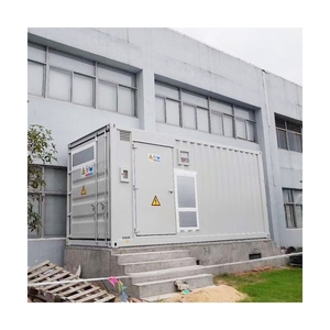 Energy storage unit multiple battery packs equipped with battery pack management unit substation 1 MW power station