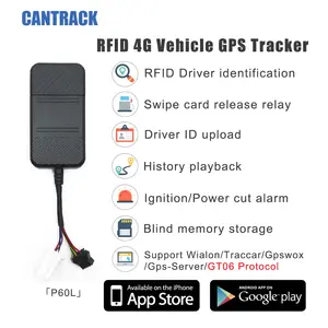 TK08A 4G gps трекер gps устройство слежения для транспортных средств с RFID Противоугонная сигнализация SOS