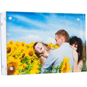 <strong>Custom</strong> Sizes 3x4 4x6 5x7 6x8 8x10 11x17 Inches Thick Magnet Transparent Strong Acrylic A4 A5 A6 Magnetic Photo Picture <strong>Frames</strong> - Product Image 3
