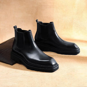 Chaussures plates décontractées et habillées DSYX pour hommes, en cuir véritable respirant, légères, antidérapantes, pour l'extérieur - Product Image 6