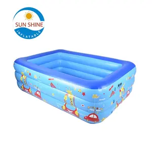 Sunshine piscina infantil de inflar, 82 polegadas, para piscina, grande, pvc, plástico para adultos, piscina, portas em estoque
