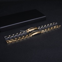 Zhixuan, marque de bijoux de luxe, bracelet en acier inoxydable plaqué or 18 carats pour couple, meilleur cadeau pour la Saint-Valentin pour elle