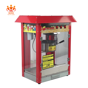 Acero inoxidable 220V/110V pequeña máquina comercial de palomitas de maíz centro comercial máquina automática de palomitas de maíz - Product Image 1