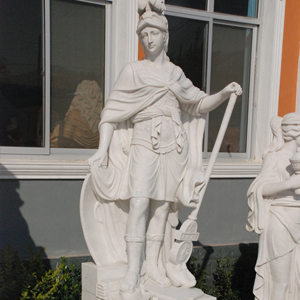 Khắc tay ngoài trời Vườn đá tự nhiên <span class=keywords><strong>Athena</strong></span> khắc Trắng cuộc <span class=keywords><strong>s</strong></span>ống Kích thước đá cẩm thạch Hy Lạp chiến binh điêu khắc người đàn ông tượng với cơ <span class=keywords><strong>s</strong></span>ở - Product Image 2