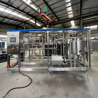 Système de pasteurisation automatique Qingji Medium 2000L/H pour jaune et blanc d'œuf liquides, haute efficacité énergétique, hygiénique, en acier inoxydable