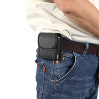 Étui de téléphone magnétique Oxford avec porte-cartes et clip pour Z Flip 7 & Flip 8