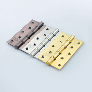 Bisagra de puerta de gabinete de hierro frío de diseño moderno, directo de fábrica China, con rodamiento de bolas oculto mejorado para mayor legibilidad y visibilidad - Product Image 2