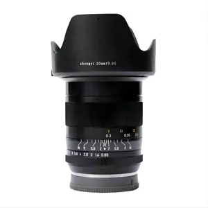 Ultra-large aperture 20mmF0.95 Super cost-effective wide-angle APS-C fixed-focus lens with Leather box Lens cap 5 years Warranty