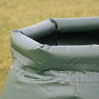 Factory Top Open Flexible PVC Faltbare Zwiebel form 1000L Stand Wassers ammeltank Regenwasser tanks für den Garten
