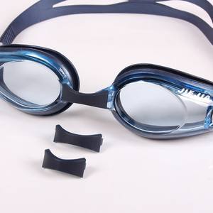 Lunettes de natation Jiejia J2660 anti-buée à verres plats pour adultes, équipement de natation étanche en résine PC - Product Image 1