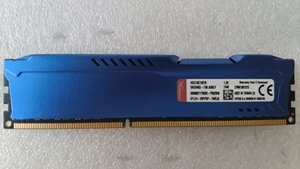 Memoria RAM HyperX <span class=keywords><strong>FURY</strong></span> de 8GB DDR3 1600MHz ECC Usada para Ordenador de Escritorio - Disipador Térmico Estético Azul Elegante en Stock - Product Image 6