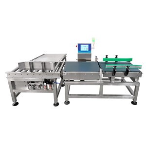 Selezionatrice ponderale per impieghi gravosi con display touchscreen in acciaio inox 304, precisione 3-5g per imballaggi sfusi - Product Image 2