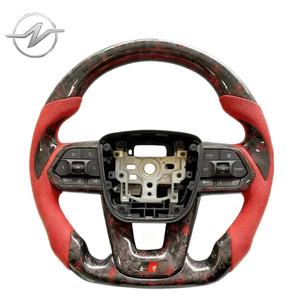 Volant en cuir de style sport personnalisé pour Toyota Hilux LC 70 79 Land Cruiser Pick-Up Fortuner 2017-2022 - Product Image 2