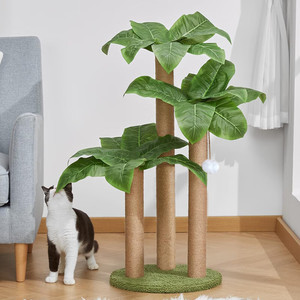 เสาข่วนแมวรูปต้นมะพร้าว <span class=keywords><strong>ราคา</strong></span>โรงงาน ขายส่ง ของเล่นแมวน่ารักรูปต้นปาล์มเขตร้อน ของเล่นสัตว์เลี้ยงในบ้าน จัดส่งโดยตรง - Product Image 3