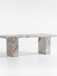 Ánh sáng hiện đại sang trọng cao cấp đá cẩm thạch tự nhiên bảng điều khiển bàn ăn cho nhà và nhà hàng Countertop đảo sử dụng - Product Image 6