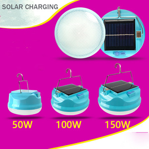 Lámpara Solar para Camping, Iluminación LED de Gran Área, Recargable, <span class=keywords><strong>Luz</strong></span> de <span class=keywords><strong>Emergencia</strong></span> para Mercado Nocturno - Product Image 6