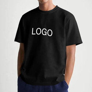 Boxy Fit 100% Cotton Oversize T Shirt 180gsm Heavyweight High Quality <b>Tshirt</b> Custom Logo Drop Shoulder Blank <b>Plain</b> T-Shirts - Product Image 5