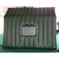 Tente de camping anti-moustiques à double étage, isolée thermiquement, gonflable, pour toutes les saisons, en vente