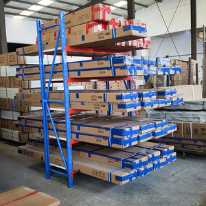 Ventes chaudes Étagères de stockage industrielles réglables, étagères de stockage d'entrepôt robustes avec revêtement époxy, antirouille pour la logistique d'usine - Product Image 4