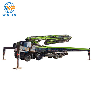 Camión Bomba de Concreto Diésel Zoomlion Usado ZLJ5441THBBF con Motor, Productividad de 180M/H y Alcance Vertical de 61.2M en Venta - Product Image 1