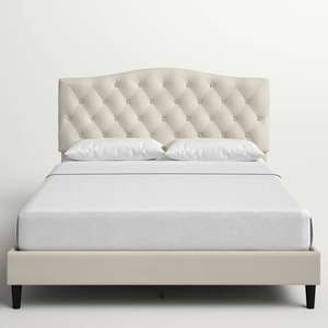 Marco de cama doble tamaño King sólido americano Retro moderno clásico diseño minimalista tallado de gama alta hogar inflable ecológico - Product Image 2