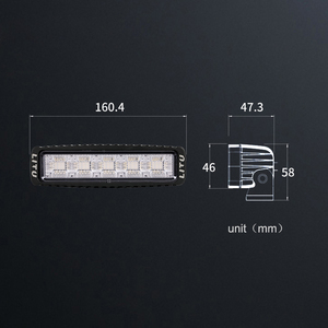 ไฟทำงาน LED คอมโบ 6 นิ้ว 30 วัตต์ สีขาว แบบแท่งเล็ก แถวเดียว แบบหักเหแสง สำหรับ<span class=keywords><strong>รถ</strong></span> UTV ATV <span class=keywords><strong>รถ</strong></span><span class=keywords><strong>กระบะ</strong></span> <span class=keywords><strong>รถ</strong></span>แทรกเตอร์ <span class=keywords><strong>รถ</strong></span>บรรทุก - Product Image 6