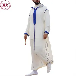Thời trang mới nhất phong cách bán buôn giá rẻ Dubai người đàn ông hồi giáo quần áo saudi Arab Cal aseel thobe
