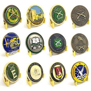 Fabricante de Monedas de Desafío Personalizadas, Monedas de Colección de Latón con Logotipo Personalizado OEM, Monedas de Desafío de Metal Esmaltado - Product Image 4