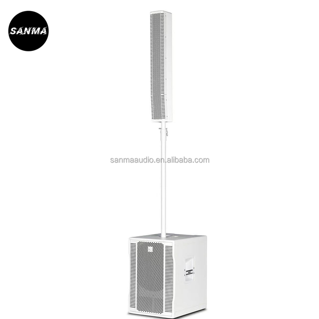 Live Sound EVOX 12 Active Two-way Array Speakers 1400W EVOX Audio System Easy Transported Column Speakers