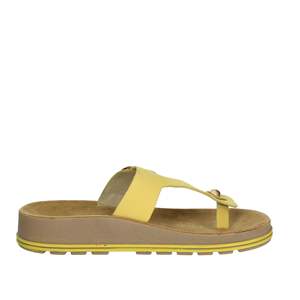 Sandalias Planas Cinzia Soft Donna Infradito Giallo para Mujer, Talla 37 - Product Image 4