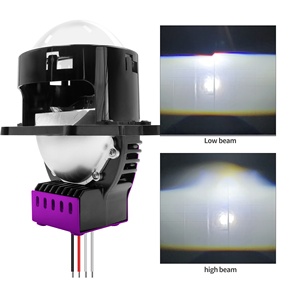 Lampu depan Led bi-proyektor mobil, disesuaikan dengan 2 sistem pencahayaan otomatis Laser Universal kelas atas 3 inci 2.5 inci 126W 2 cangkir - Product Image 4