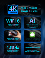 IHOMELIFE Android TV Box HLQ-618 8K Android Allwinner H618 4G RAM 64G TV Box Wifi Dual 1000M Lan Smart Box TV Android 12
