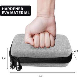 カスタム喘息吸入器ケース防水薬バッグハードシェル保護ネブライザーケース子供と大人のため - Product Image 2