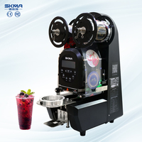 2024 haute qualité papier tasse bulle thé tasse en plastique entièrement automatique en acier inoxydable boisson tasse Machine à sceller