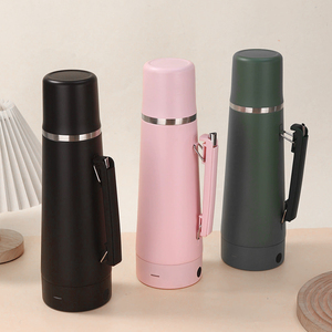 Termo Eléctrico Wevi 2025 al por Mayor, Termo de Acero Inoxidable de Doble Pared con Aislamiento al Vacío y Calentamiento Eléctrico para Yerba Mate - Product Image 3