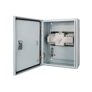 Boîtier de distribution de commande double alimentation 2P 63A 220V avec disjoncteur et interrupteur complet pour équipement électrique ZY 63a Cur - Product Image 2