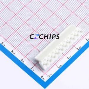 WAFER-VH3.96-10PZZ-W Wire-to-Board Pin Header Through hole Component (THT),P=3.96mm Connector 1x10P 3.96mm Through Hole VH - Product Image 2