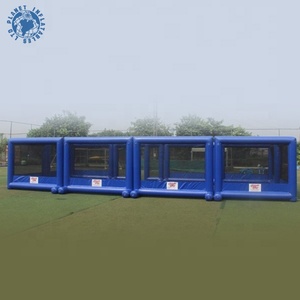 สนามเพนท์บอลเป่าลมคุณภาพสูง พร้อมตาข่ายสำหรับเล่นเพนท์บอล - Product Image 4