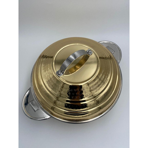 Casserole à prix imbattables avec finition dorée, design antique, en métal artisanal, en vente par les exportateurs - Product Image 1