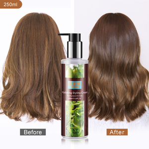 Produttore professionale cura dei capelli ricci prodotti per lo <span class=keywords><strong>Styling</strong></span> Anti crespo olio di Argan idratante <span class=keywords><strong>Styling</strong></span> crema - Product Image 1