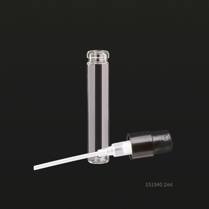 1ml 1.8ml 3ml 5ml香水瓶2mlサンプルガラス瓶プラスチックスプレーポンプ付きミニテスターボトル - Product Image 2